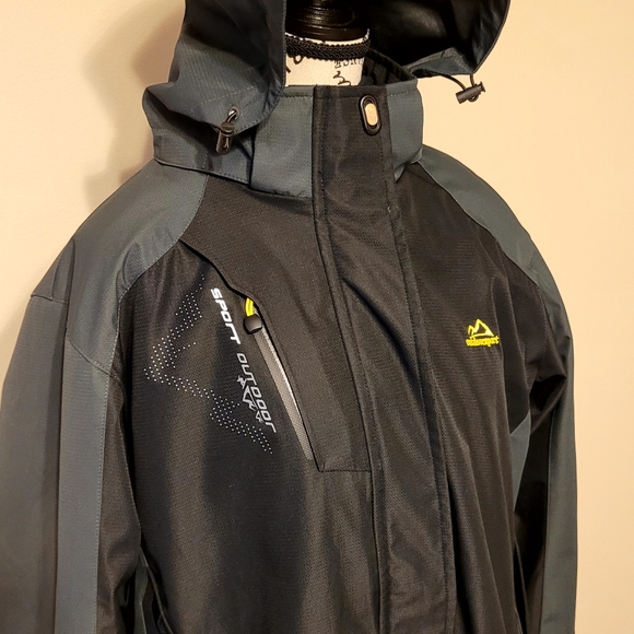 MEN'S OUTERWEAR W/REMOVABLE FLEECE JACKET!! - Picture 12 of 13